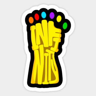 Infinity Gauntlet Sticker